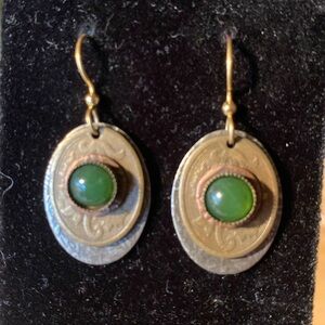 Silver Forest Drop earrings